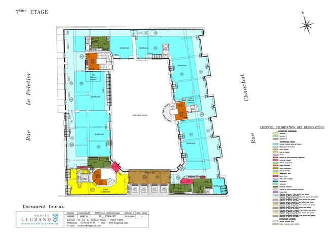 Bureau Location 75009 PARIS 20 RUE LE PELETIER