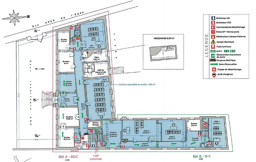 Bureau Location 33000 BORDEAUX 124 RUE ABBE DE L'EPEE