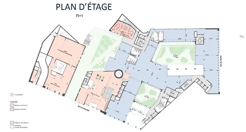 Bureau Location 75008 PARIS 23BIS RUE DE VIENNE