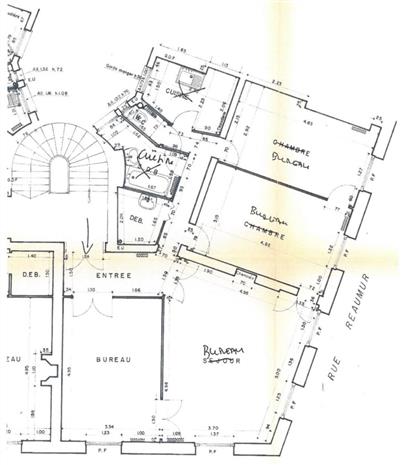 Bureau Location 75003 PARIS 51 RUE DE TURBIGO