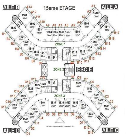 Bureau Vente/Location 59200 TOURCOING