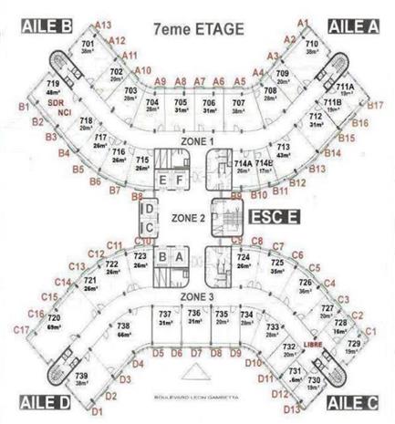 Bureau Vente/Location 59200 TOURCOING