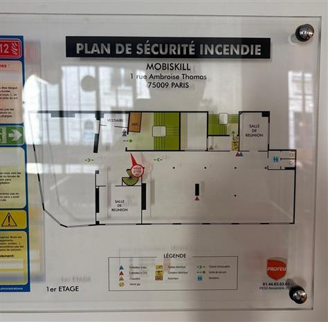 Bureau Location 75009 PARIS 1 RUE AMBROISE THOMAS