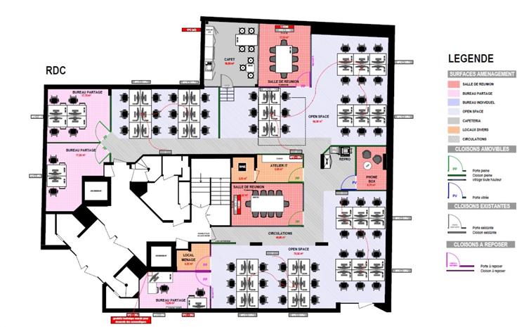 Bureau Location 31000 TOULOUSE 5 RUE DU MOULIN BAYARD