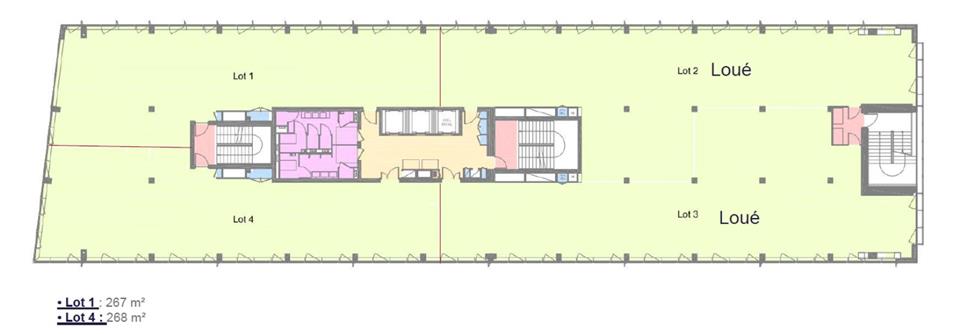 Bureau Location 69003 LYON 77 BOULEVARD MARIUS VIVIER MERLE