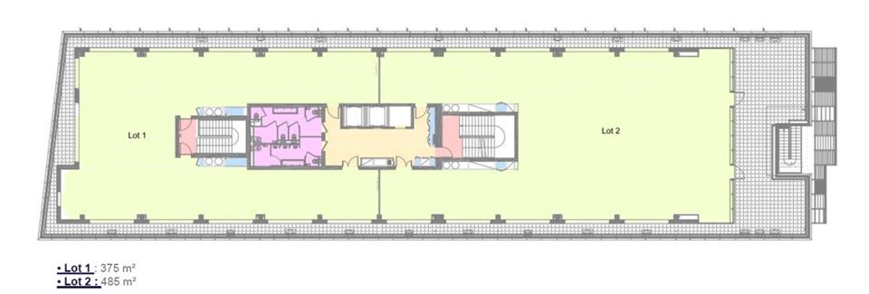 Bureau Location 69003 LYON 77 BOULEVARD MARIUS VIVIER MERLE