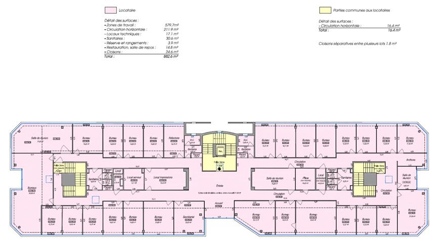 Bureau Location 33600 PESSAC 22 AVENUE LEONARD DE VINCI