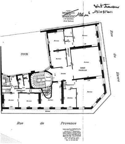 Bureau Location 75008 PARIS 1BIS RUE DU HAVRE