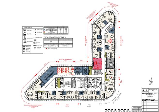 Bureau Location 92400 COURBEVOIE 30-40 RUE HENRI REGNAULT