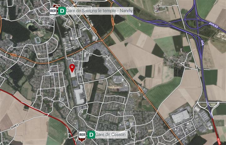 Entrepôt / Local d'activités Location 77176 SAVIGNY LE TEMPLE