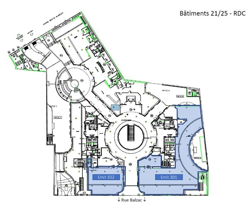 Bureau Location 75008 PARIS