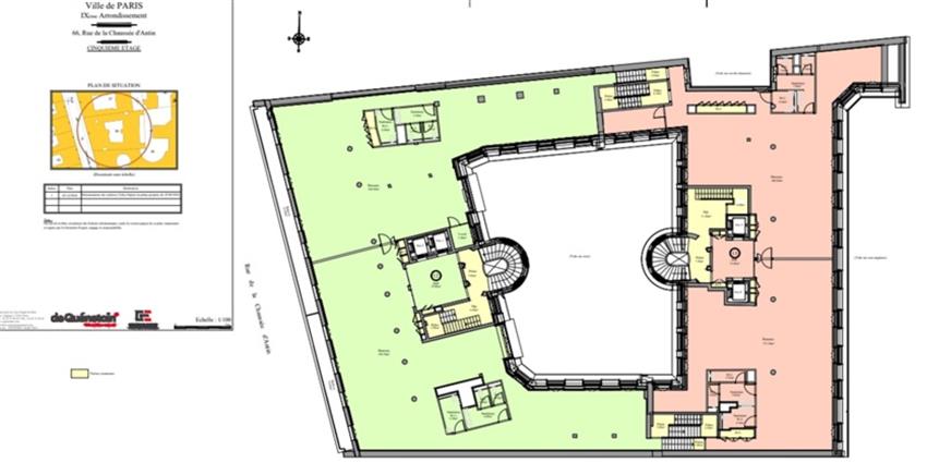 Bureau Location 75009 PARIS 66 RUE DE LA CHAUSSEE D'ANTIN