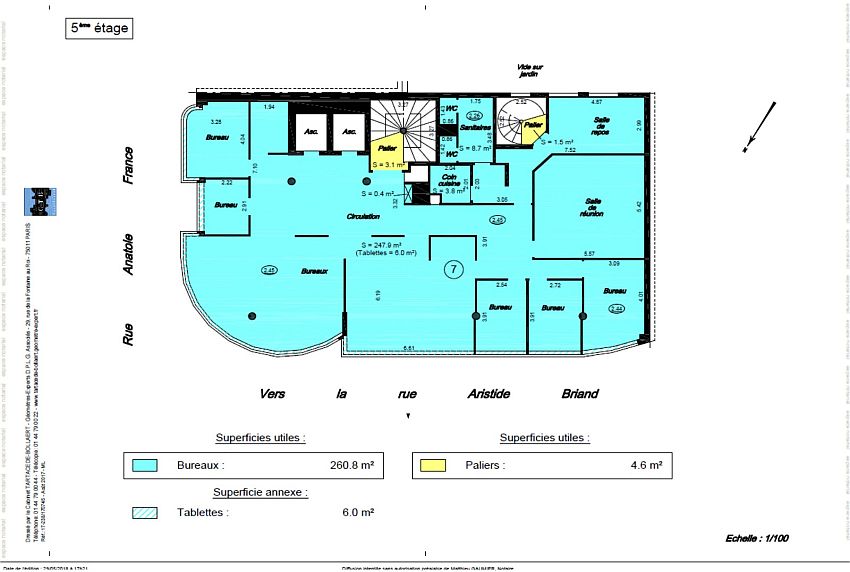Bureau Location 92300 LEVALLOIS PERRET