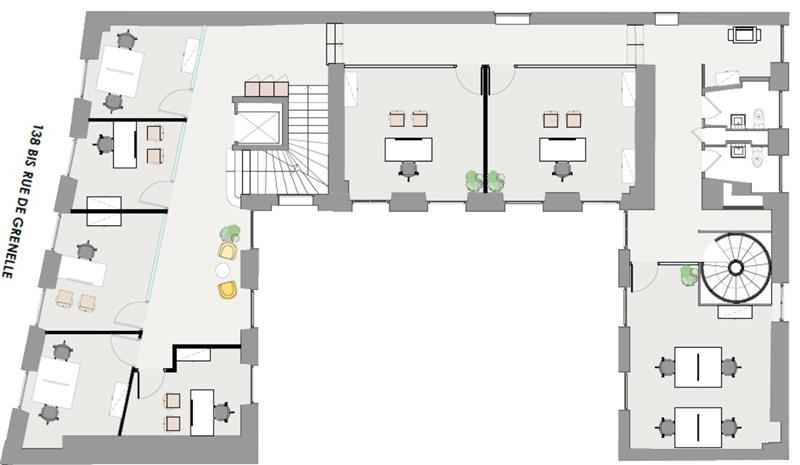 Bureau Location 75007 PARIS 138BIS RUE DE GRENELLE