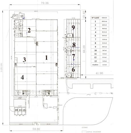 Local d'activités Location 69330 MEYZIEU