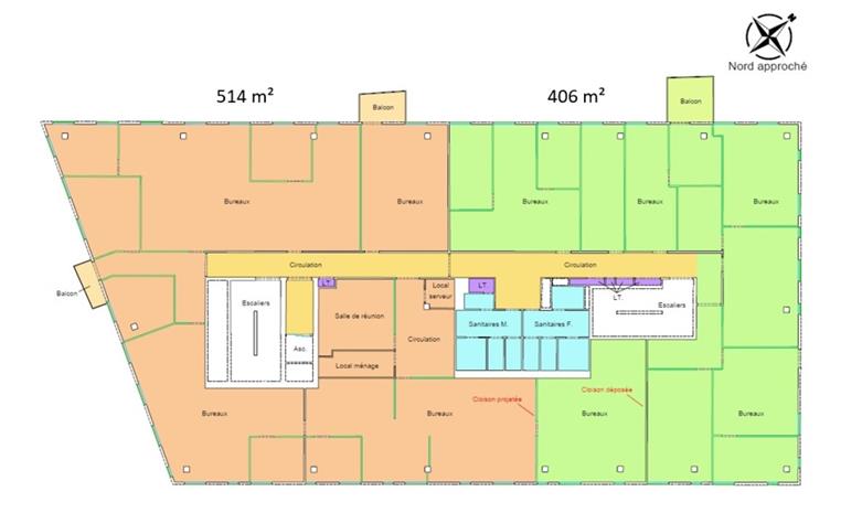 Bureau Location 31130 BALMA  AVENUE GALILEE