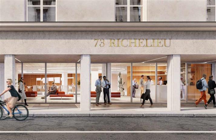 Bureau Location 75002 PARIS 73 RUE DE RICHELIEU
