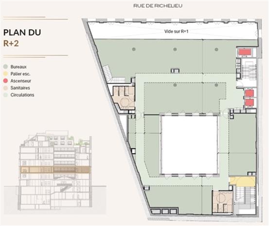 Bureau Location 75002 PARIS 73 RUE DE RICHELIEU