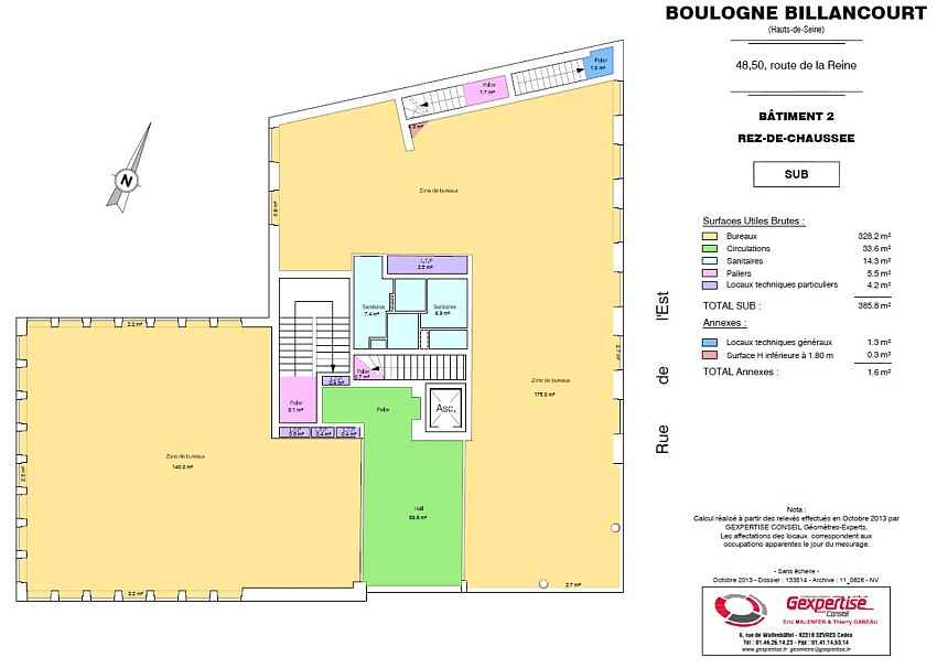 Bureau Location 92100 BOULOGNE BILLANCOURT 9-11 RUE DE L'EST