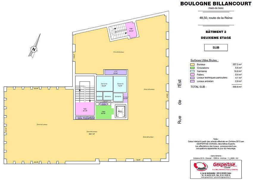 Bureau Location 92100 BOULOGNE BILLANCOURT 9-11 RUE DE L'EST
