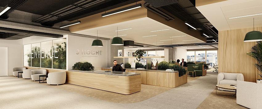 Bureau Location 75008 PARIS 3-3BIS AVENUE HOCHE