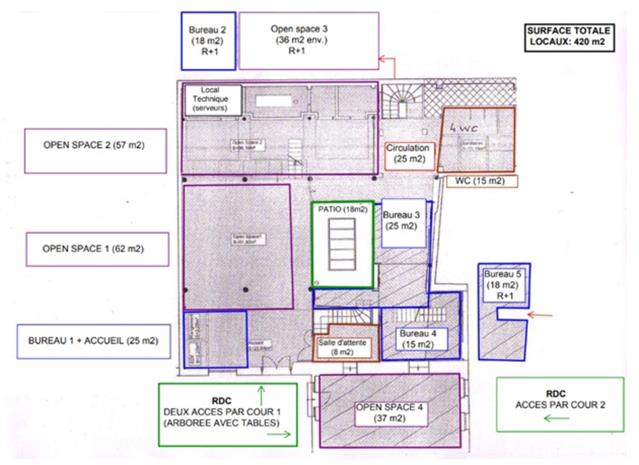 Bureau Location 75009 PARIS 8 RUE LAMARTINE