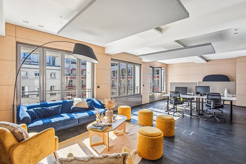 Bureau Location 75002 PARIS 12 RUE VIVIENNE