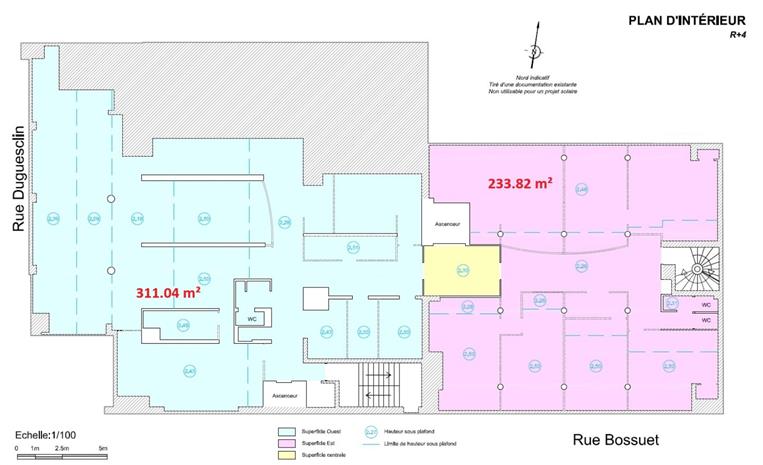 Bureau Location 69006 LYON 25 RUE BOSSUET