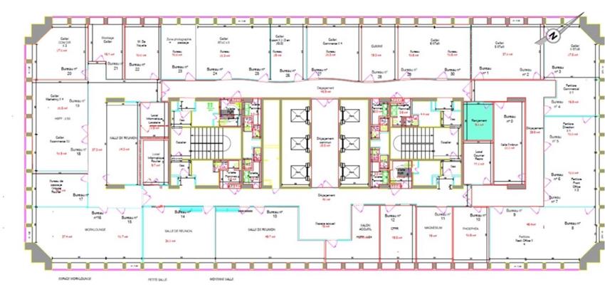 Bureau Location 75014 PARIS 66 AVENUE DU MAINE