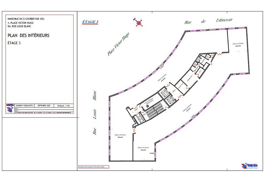 Bureau Location 92400 COURBEVOIE
