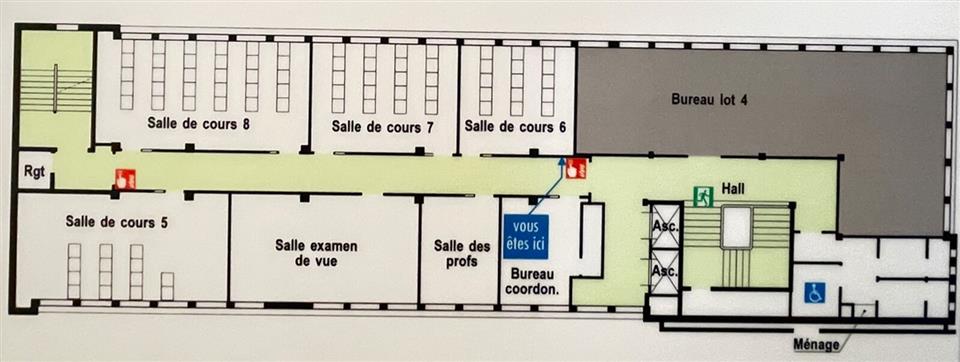 Bureau Location 69003 LYON 19 RUE DES TUILIERS