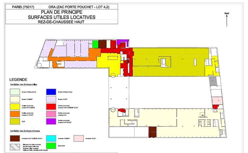 Bureau Location 75017 PARIS 9 RUE EMILE BOREL
