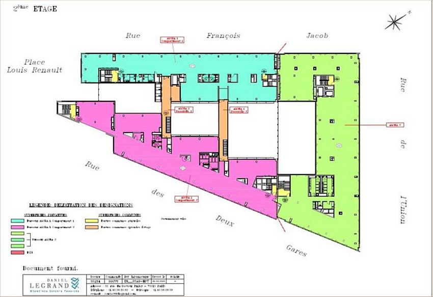 Bureau Location 92500 RUEIL MALMAISON 1 PLACE LOUIS RENAULT