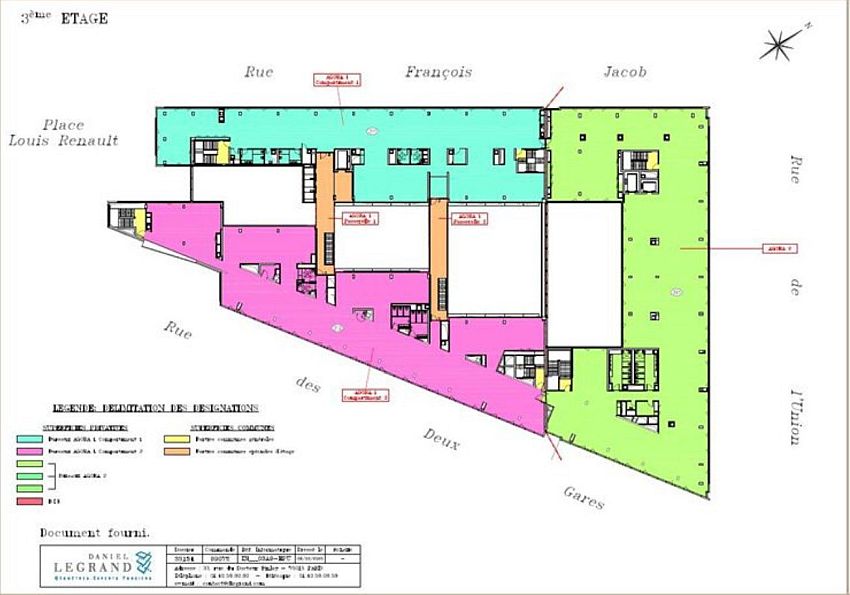 Bureau Location 92500 RUEIL MALMAISON 1 PLACE LOUIS RENAULT