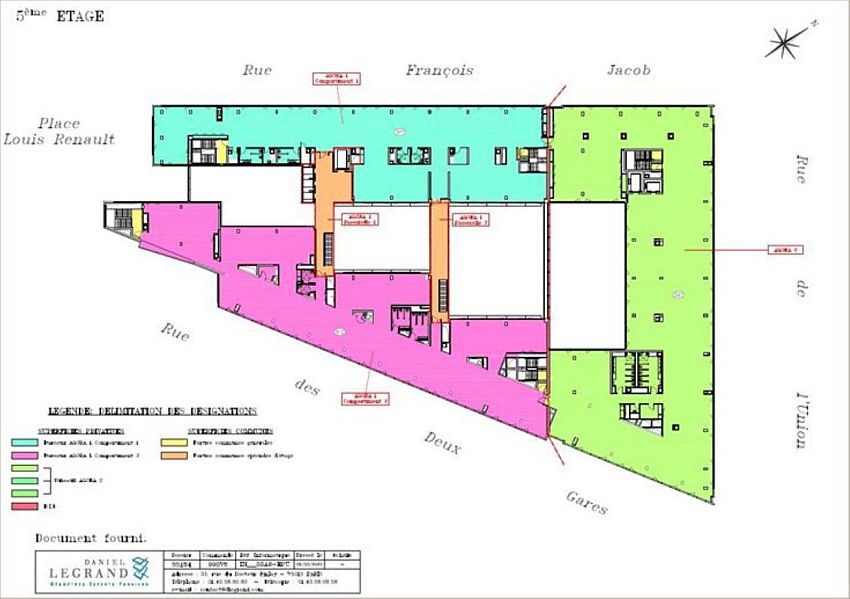 Bureau Location 92500 RUEIL MALMAISON 1 PLACE LOUIS RENAULT