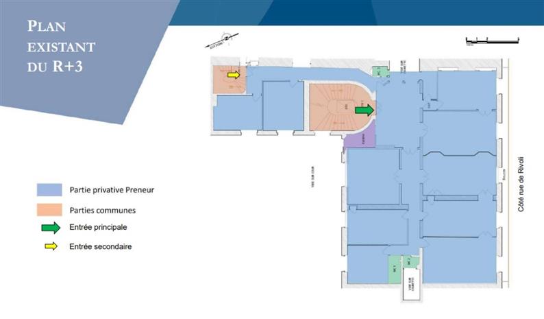 Bureau Location 75001 PARIS 176 RUE DE RIVOLI