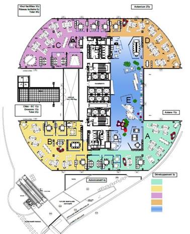 Bureau Location 92800 PUTEAUX 23-27 RUE DELARIVIERE LEFOULLON