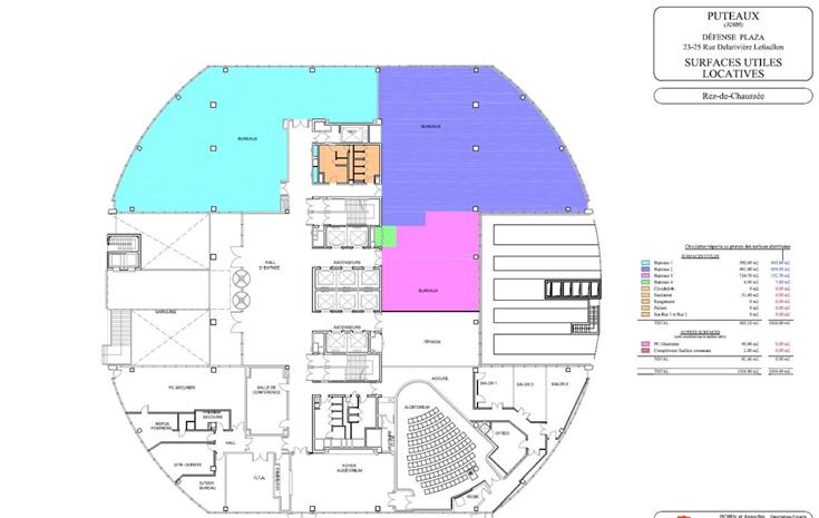 Bureau Location 92800 PUTEAUX 23-27 RUE DELARIVIERE LEFOULLON