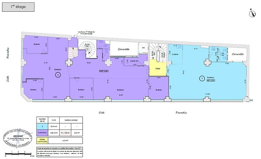 Bureau Location 75010 PARIS