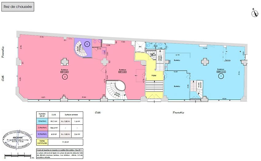 Bureau Location 75010 PARIS