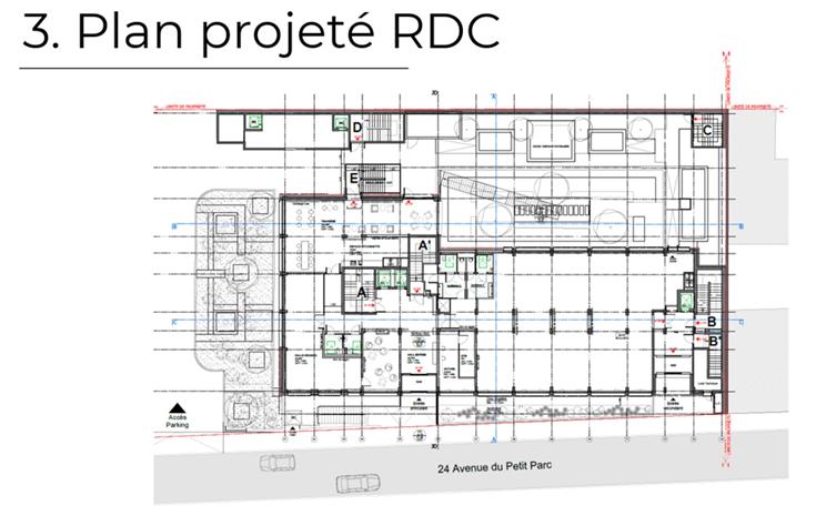 Bureau Location 94300 VINCENNES 24 AVENUE DU PETIT PARC