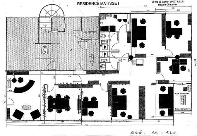Bureau Location 59800 LILLE