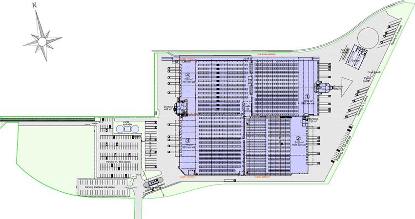 Entrepôt / Local d'activités Location 38070 ST QUENTIN FALLAVIER
