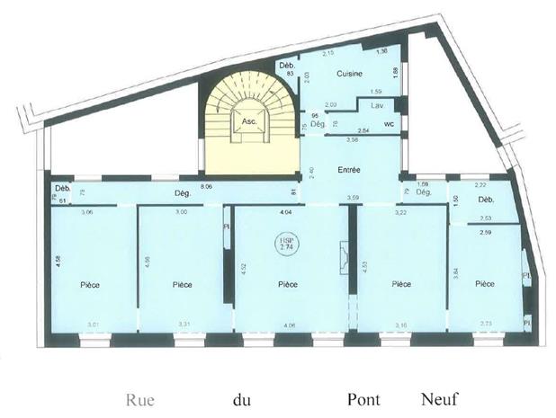 Bureau Location 75001 PARIS 27 RUE DU PONT NEUF