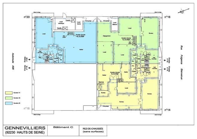 Local d'activités Location 92230 GENNEVILLIERS