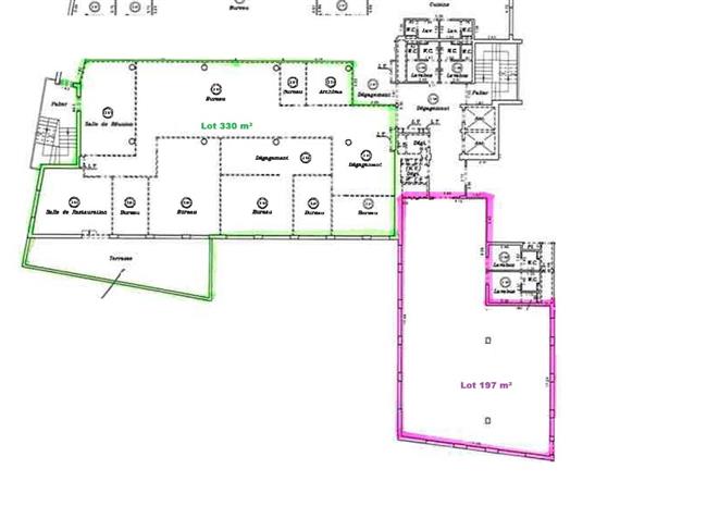 Bureau Location 69009 LYON 31 RUE GORGE DE LOUP