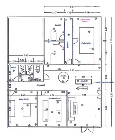 Bureau Location 33700 MERIGNAC 8 RUE PIERRE GEORGES LATECOERE