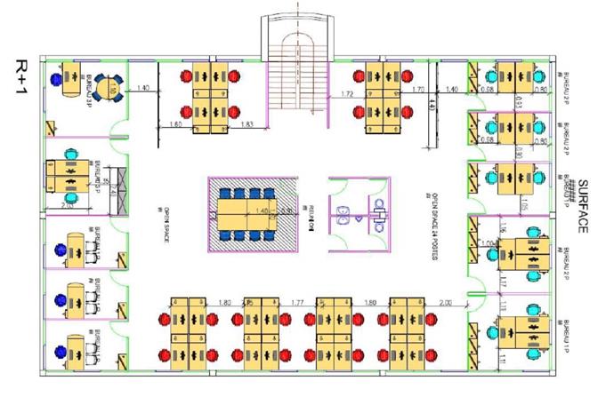 Bureau Location 31100 TOULOUSE 46 AVENUE DU GENERAL DE CROUTTE