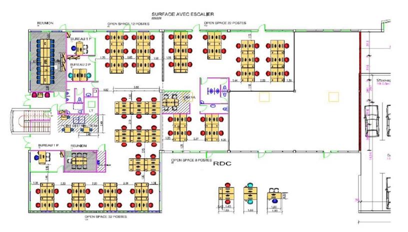 Bureau Location 31100 TOULOUSE 46 AVENUE DU GENERAL DE CROUTTE