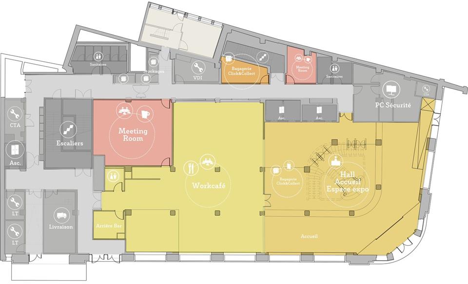 Bureau Location 75004 PARIS 8-10 RUE DU RENARD